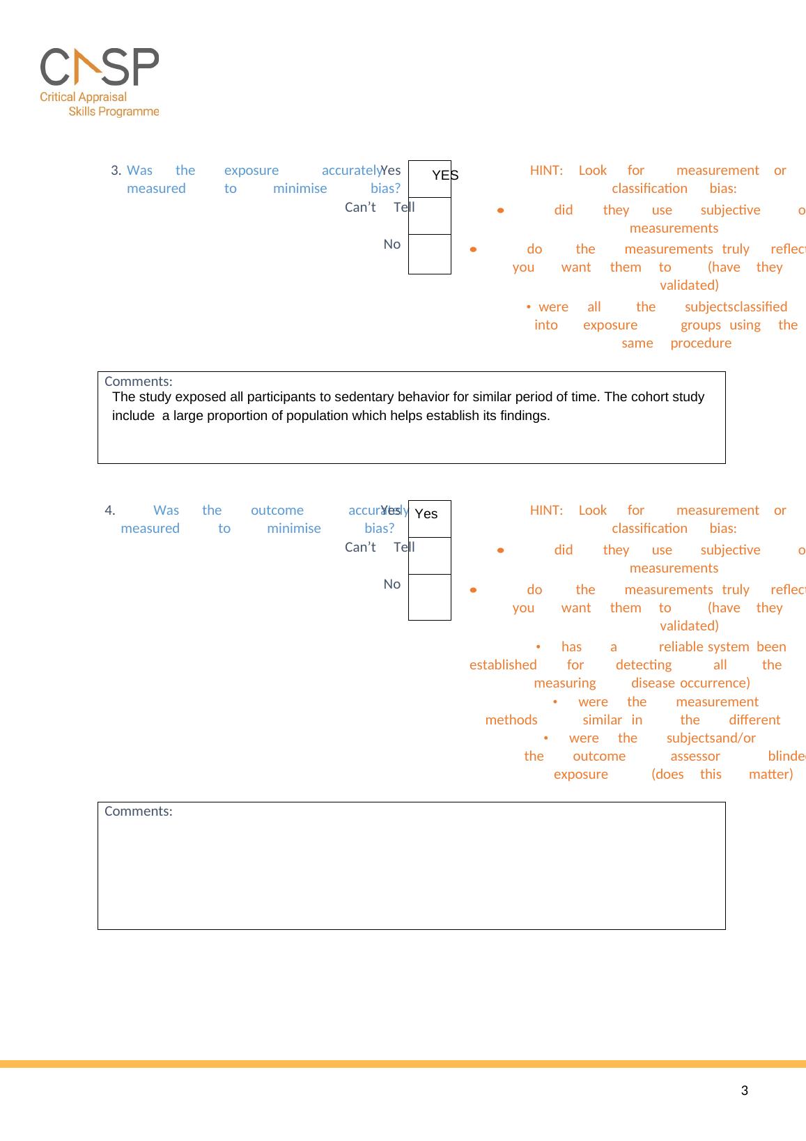CASP Cohort Study Appraisal Checklist Validity, Results, and Local