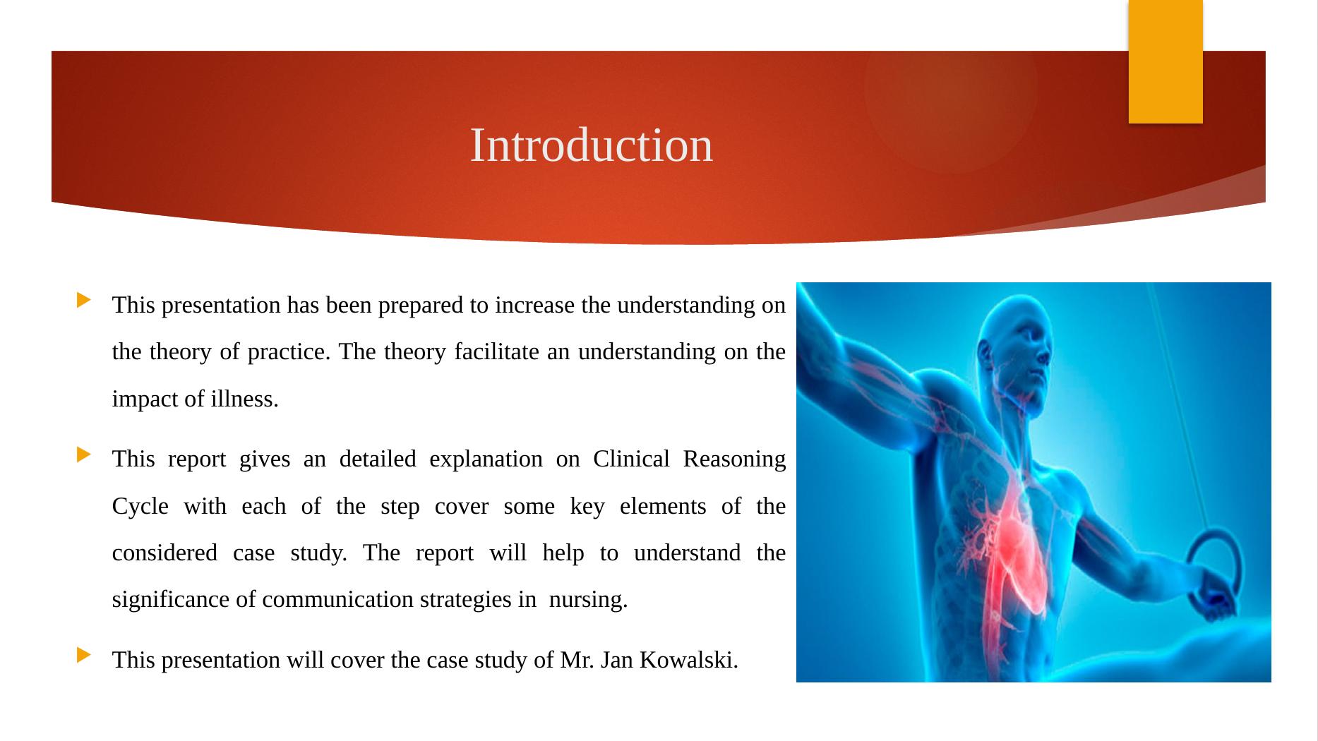 Clinical Reasoning Cycle Case Study on Chest Pain Desklib