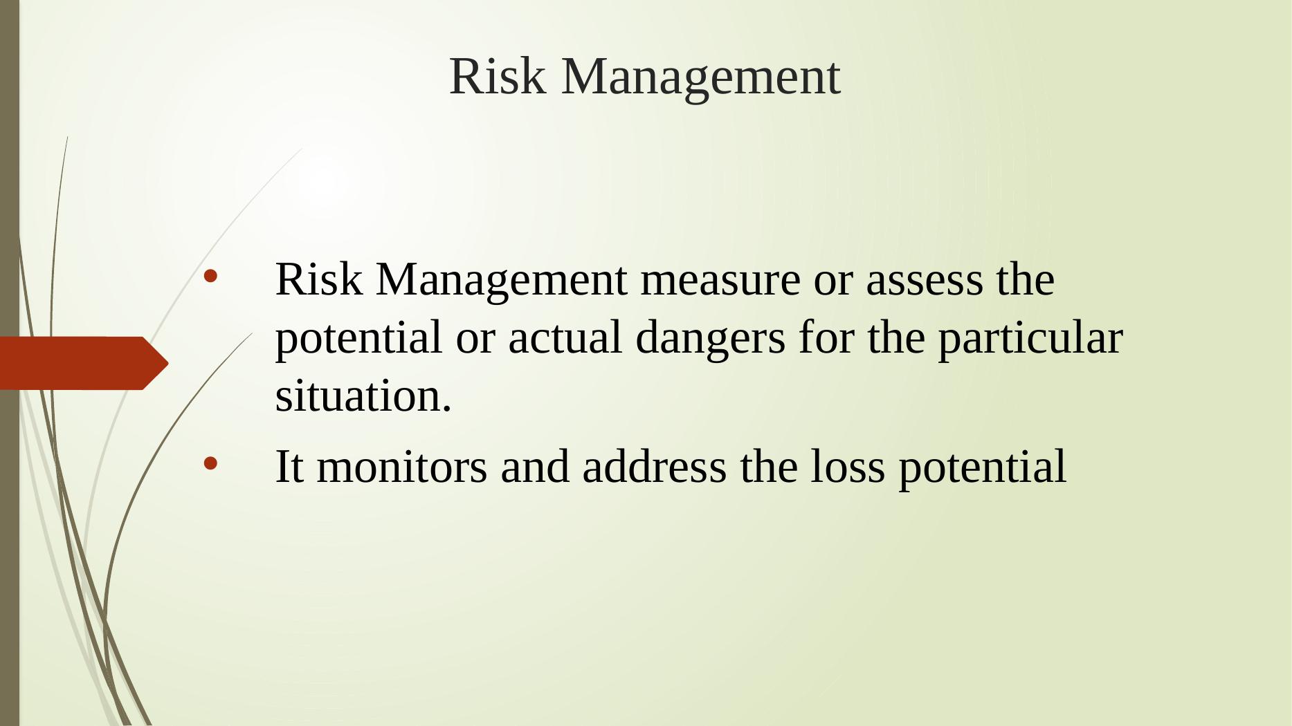 EBusiness and Risk Management Types, Risks, and Process