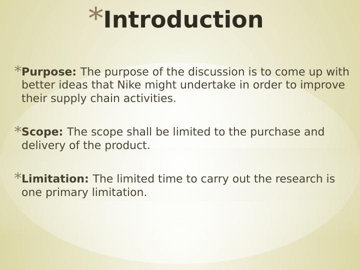 Procurement and Supply Chain Management A Case Study of Nike