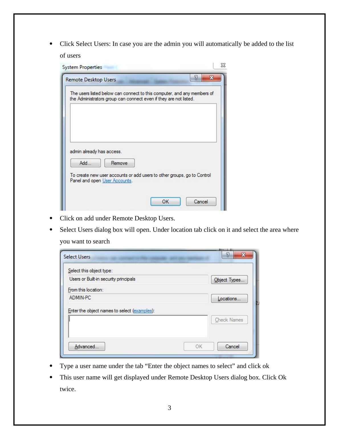 Remote Desktop and PuTTY Connection for Network Systems Desklib