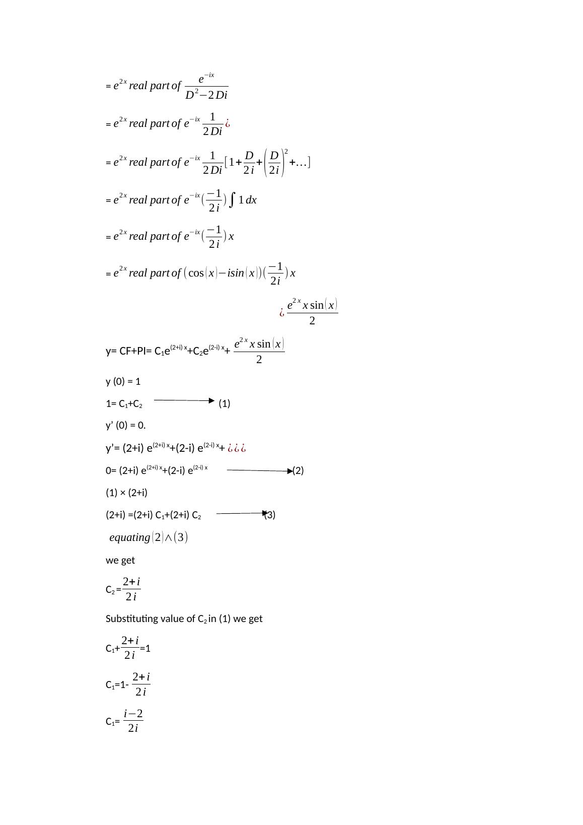 Solutions to Differential Equations and Integrals Desklib