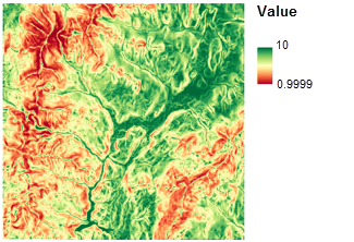 Slope Map In Arcgis Using The Conceptual Model To Create A Suitability Map—Arcmap | Documentation