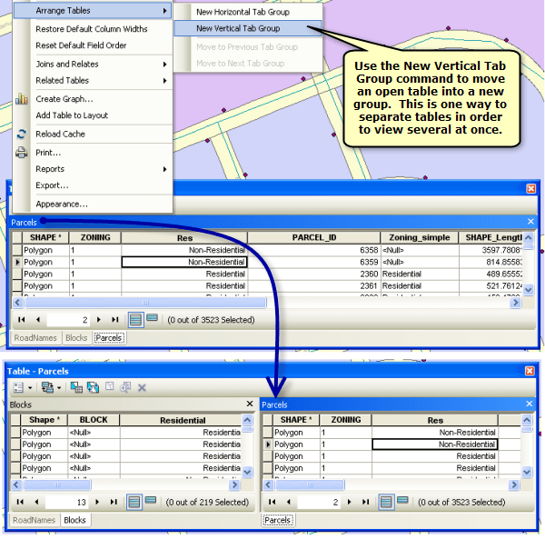 Agregar y ver tablas en ArcMap—Ayuda Documentación