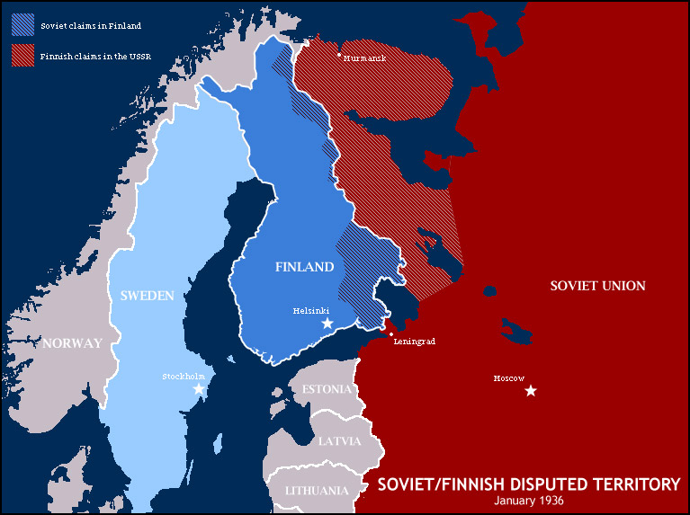 Finnland Karte Geschichte