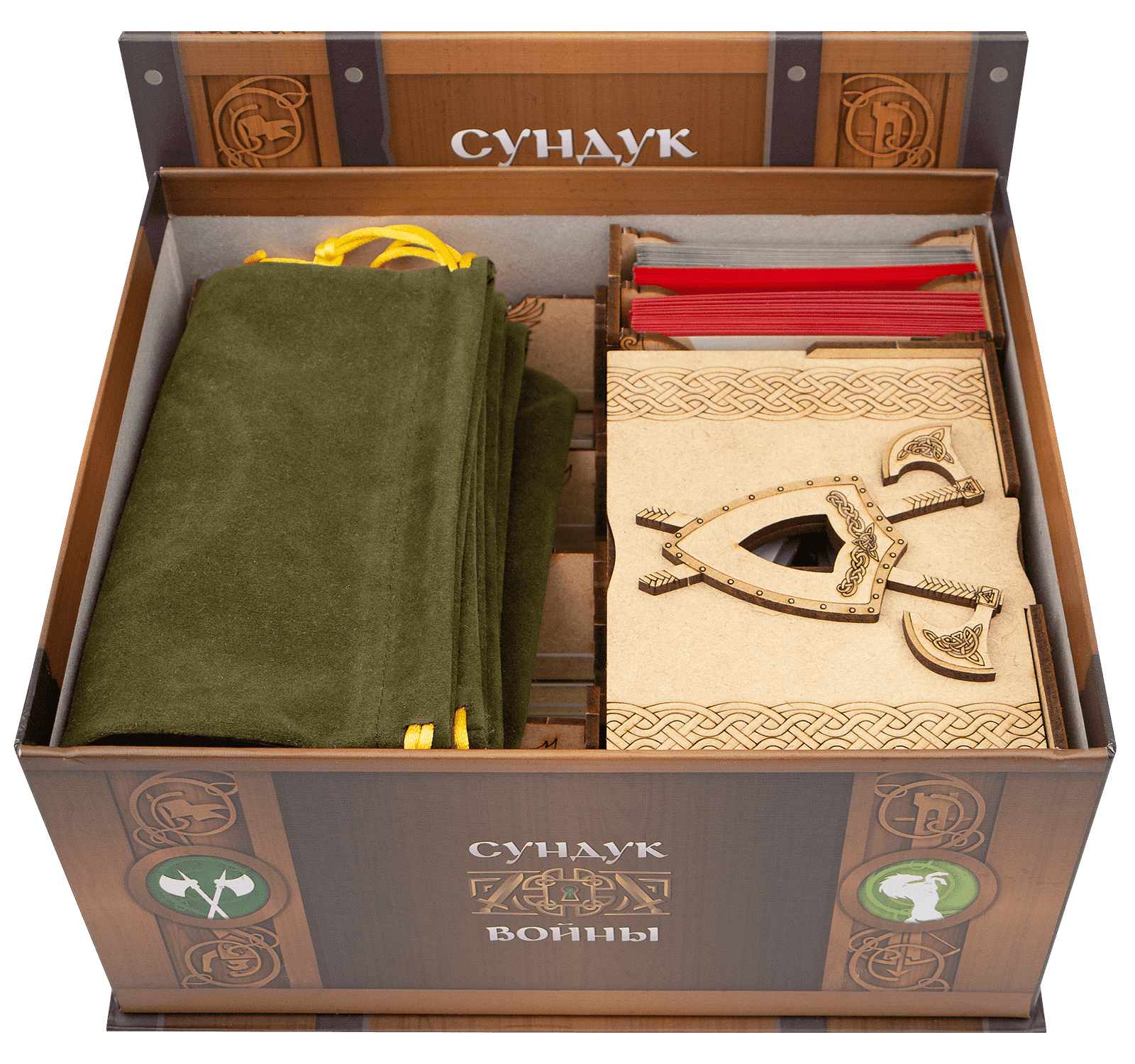 Органайзер для настольной игры Сундук Войны / Organizer for boardgame