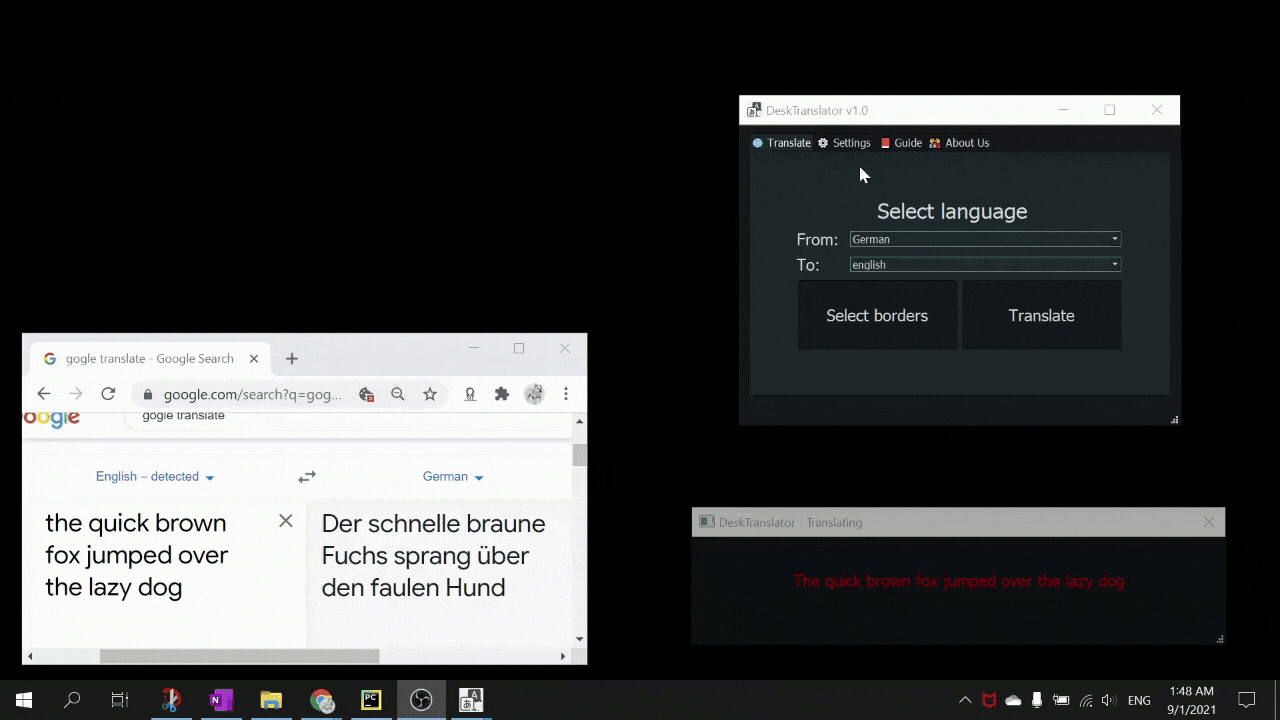 DeskTranslate User Guide DeskTranslate