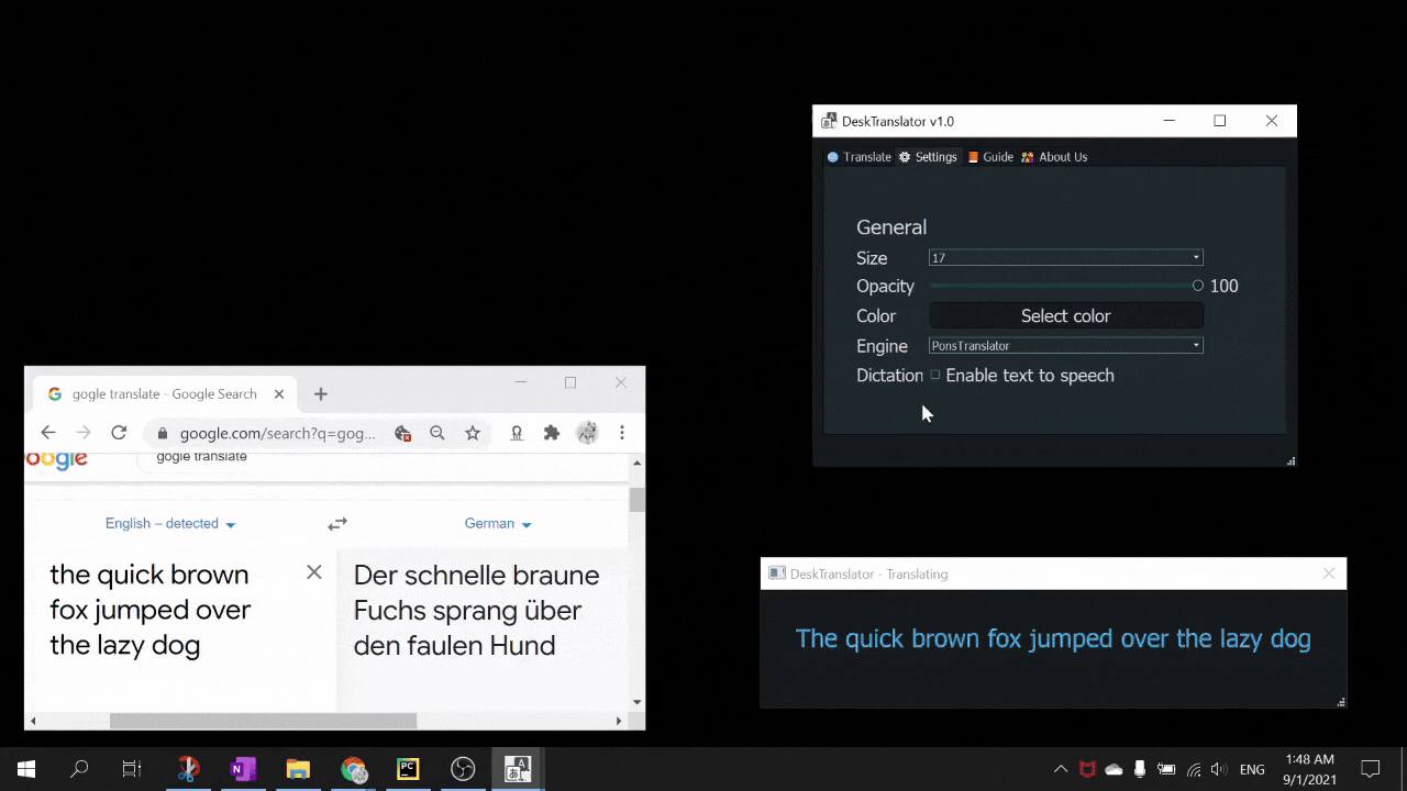 DeskTranslate User Guide DeskTranslate