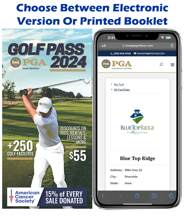 2024 Iowa PGA Golf Pass 15 Discount Coupon Code sbidney Sarah