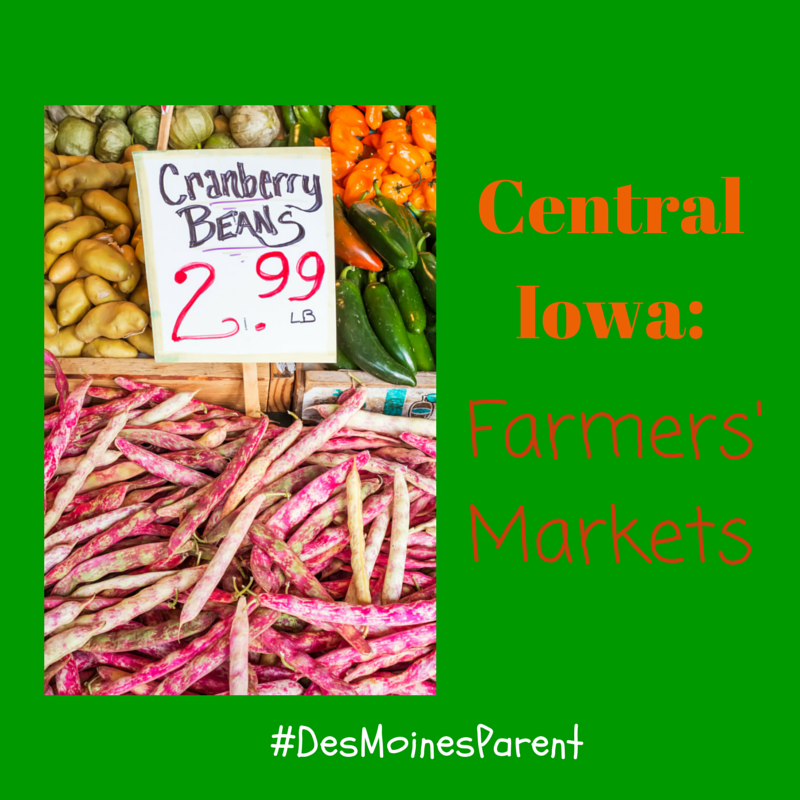 Central Iowa Farmers Markets