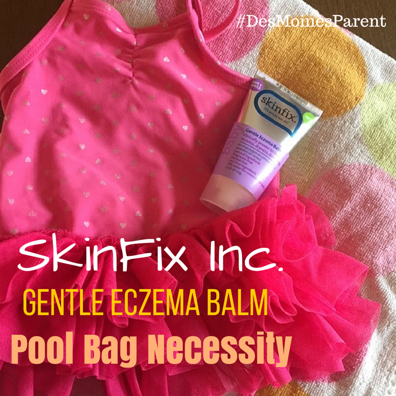 SkinFix Inc. Gentle Eczema Balm + Pool Bag Necessity! Des Moines