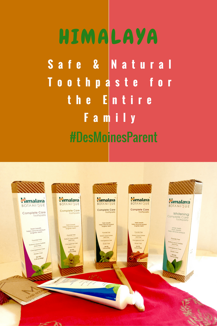 Himalaya Botanique Toothpaste for the Entire Family! Des