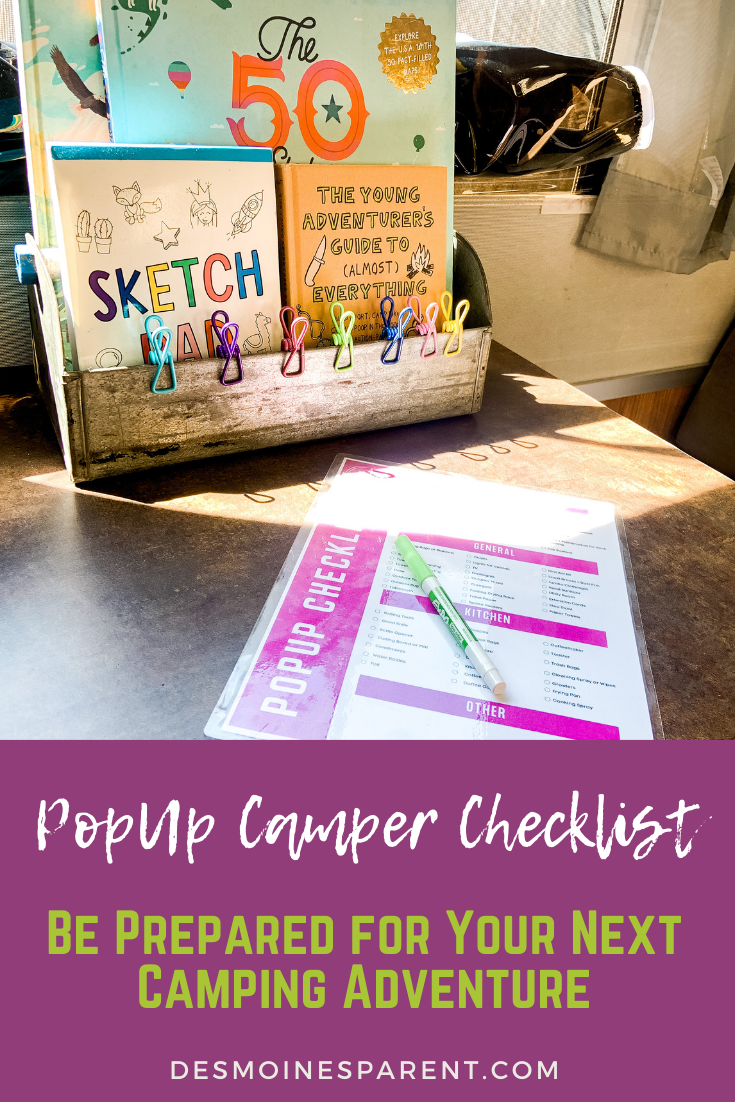 Popup Camper Checklist Be Prepared for Your Next Camping Adventure