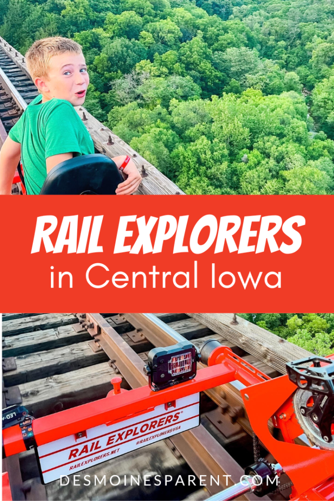 Rail Explorers in Central Iowa
