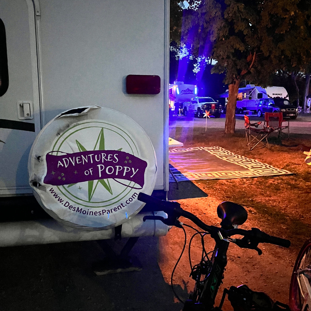 Floating Waterpark at Monticello Jellystone in Iowa