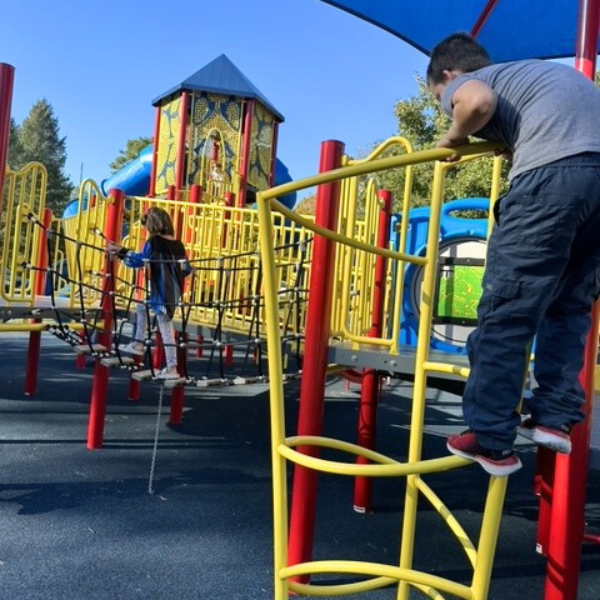 AllInclusive Playground at North Park in Carlisle, Iowa