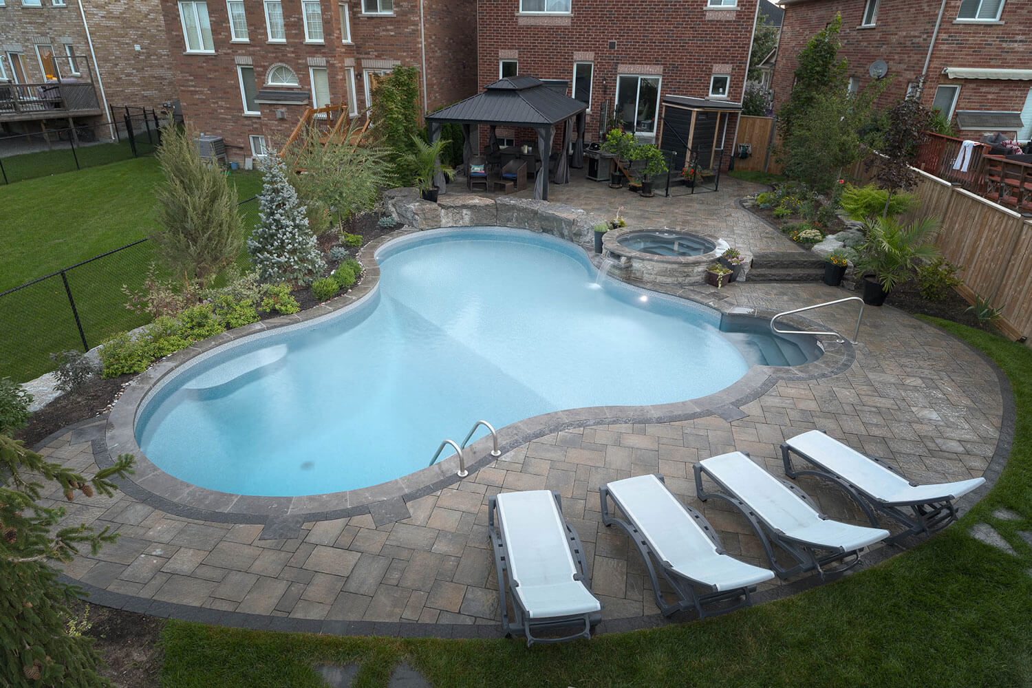 Vinyl Liner Pools installation in Pennsylvania Megna Pools Desmond Pools and Spas
