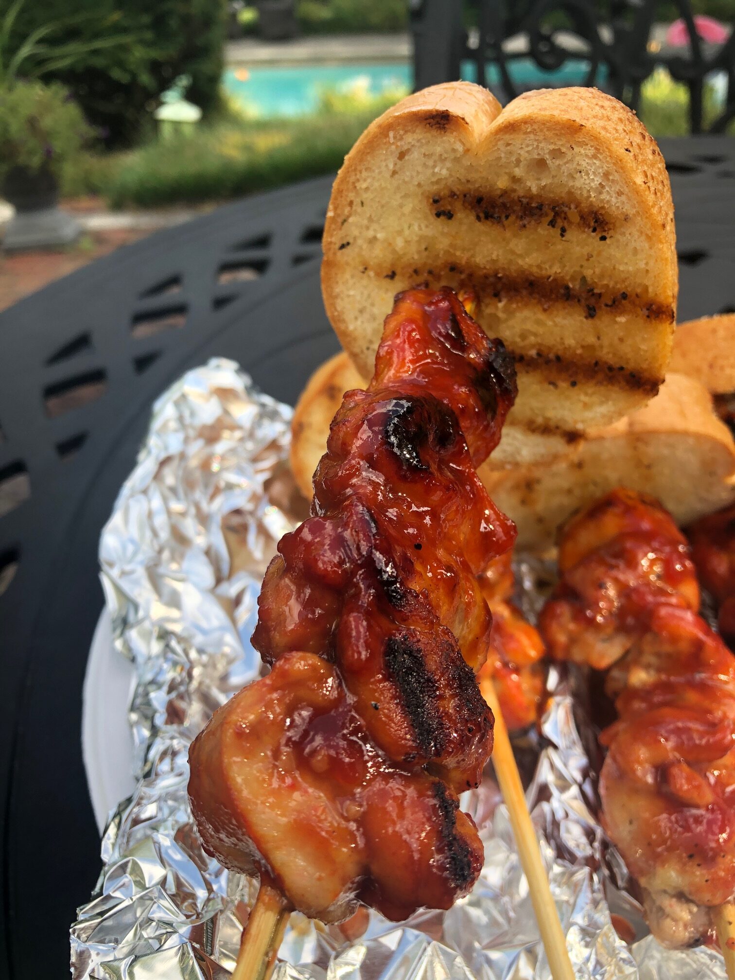 Puerto Rican Guava Pinchos de Pollo (or Chicken Kabobs) DeSocio in the Kitchen