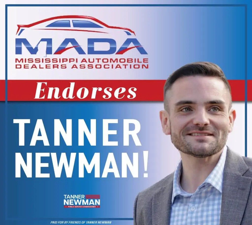 Newman receives Auto Dealers endorsement DeSoto County News