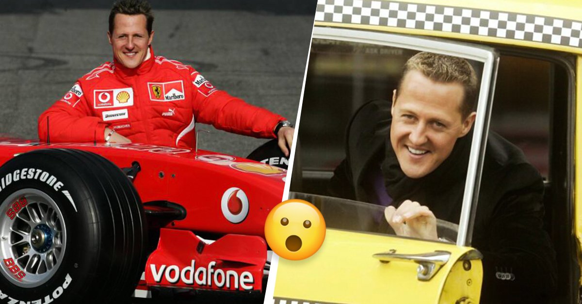 O dia em que Michael Schumacher conduziu um táxi para chegar a tempo ao