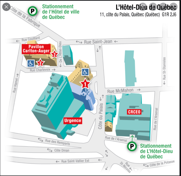 PLAN DES ÉTABLISSEMENTS DE SANTÉ TM