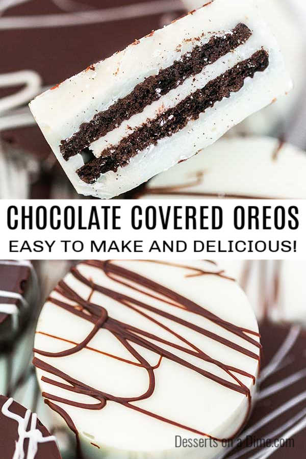 How to make chocolate covered oreos Only 3 ingredients!