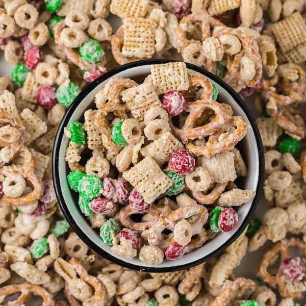 Christmas crack chex mix (& VIDEO!) 5 ingredients