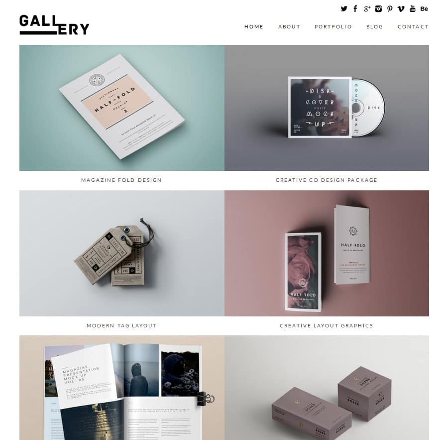 20+ Best Free Creative Portfolio Themes (WordPress 2019)