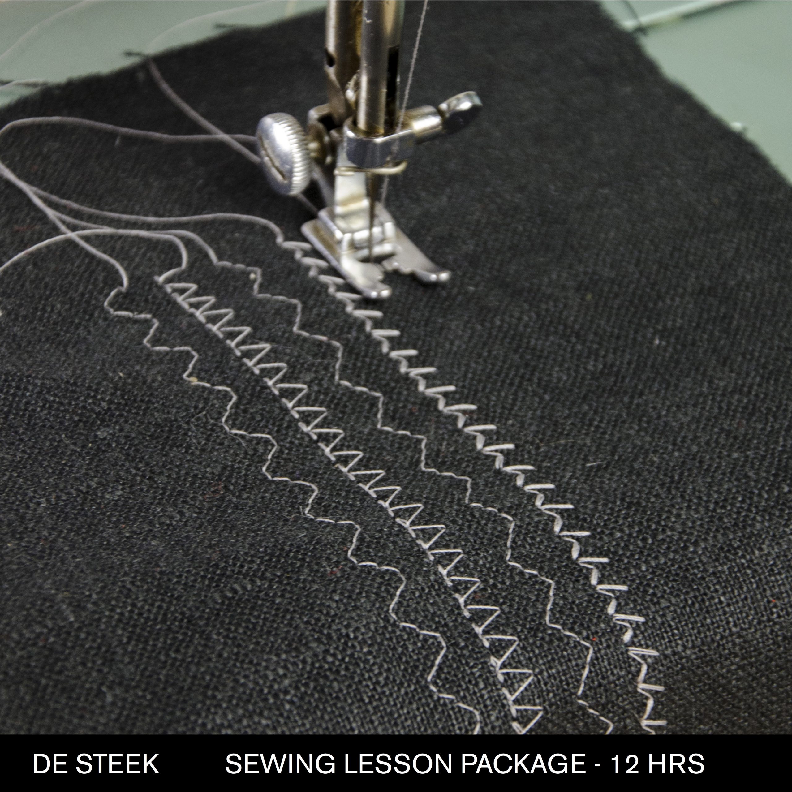 Sewing Lesson Package 6 x 2 hours De Steek Amsterdam