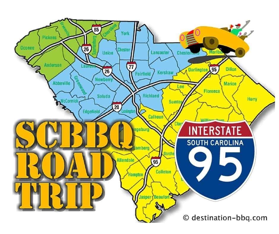 Sc Bbq: Interstate 95 Bbq Restaurant Guide - Destination Bbq