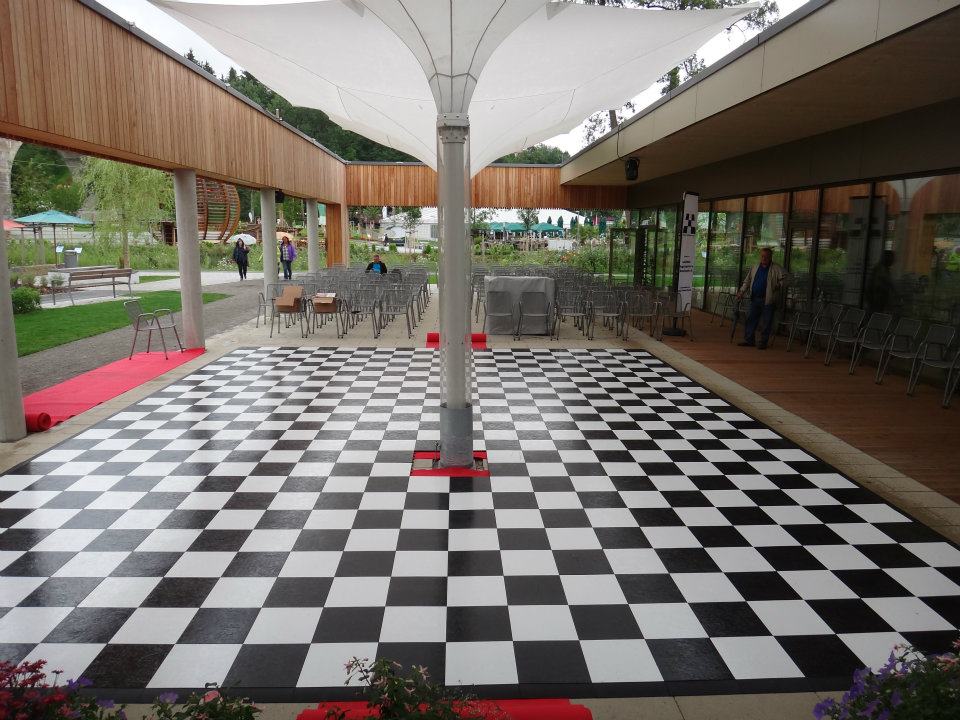 Destination Events Black and White Dance Floor (15X15) Destination Events