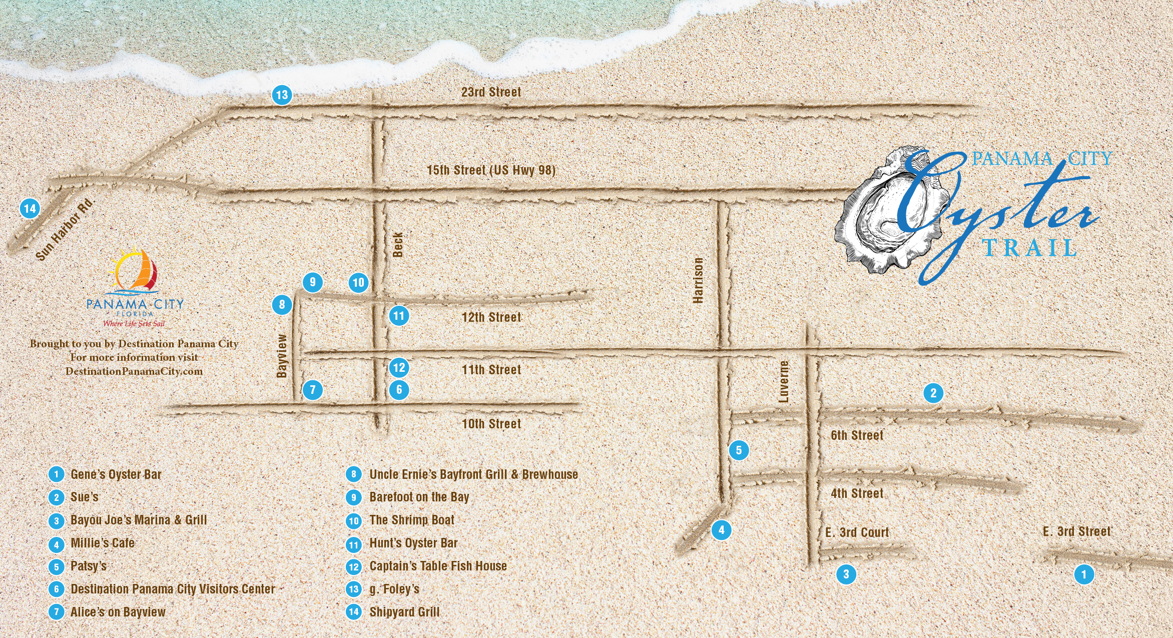 Panama City Oyster Trail Destination Panama CityDestination Panama City