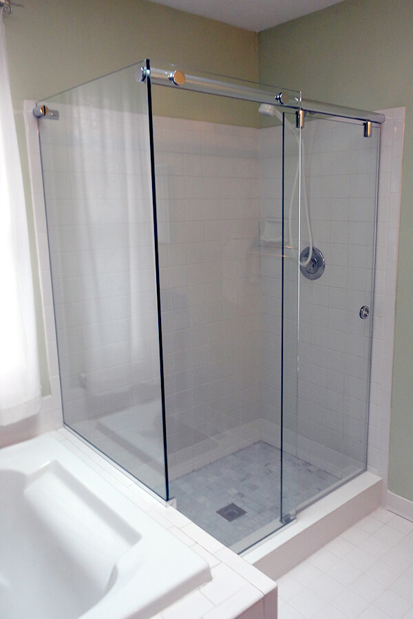 Hydroslide Barn Style Shower Door Enclosures Destin Glass