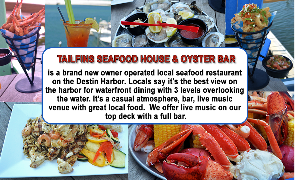 Tailfin’s Entertainment & Sports Bar Destin Visitor's Guide