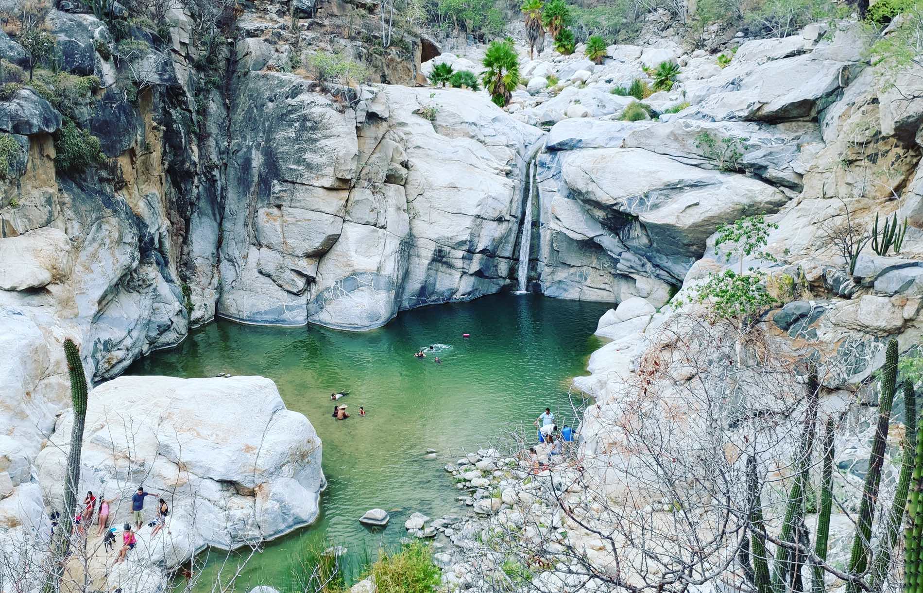 Waterfall of Sol de Mayo, Crown Jewel of the Sierra Laguna. Destino
