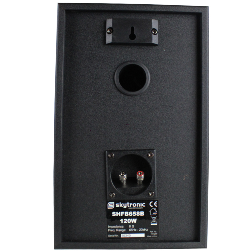 Pair Studio Monitor Hifi Surround Sound Stereo Passive Bedroom Speakers