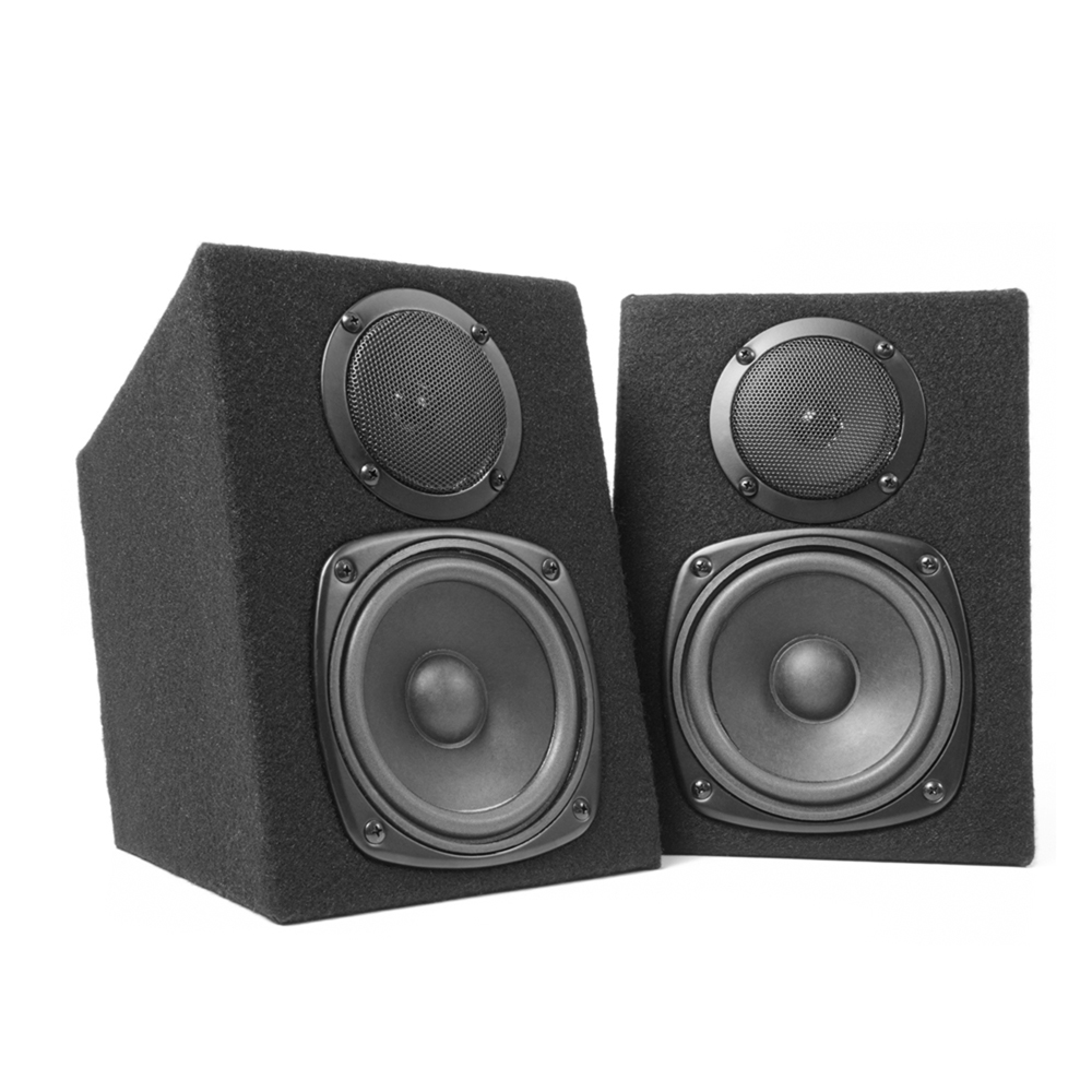 Pair Fenton 2Way Passive Home DJ MC Studio Monitor Speakers 8 Ohm