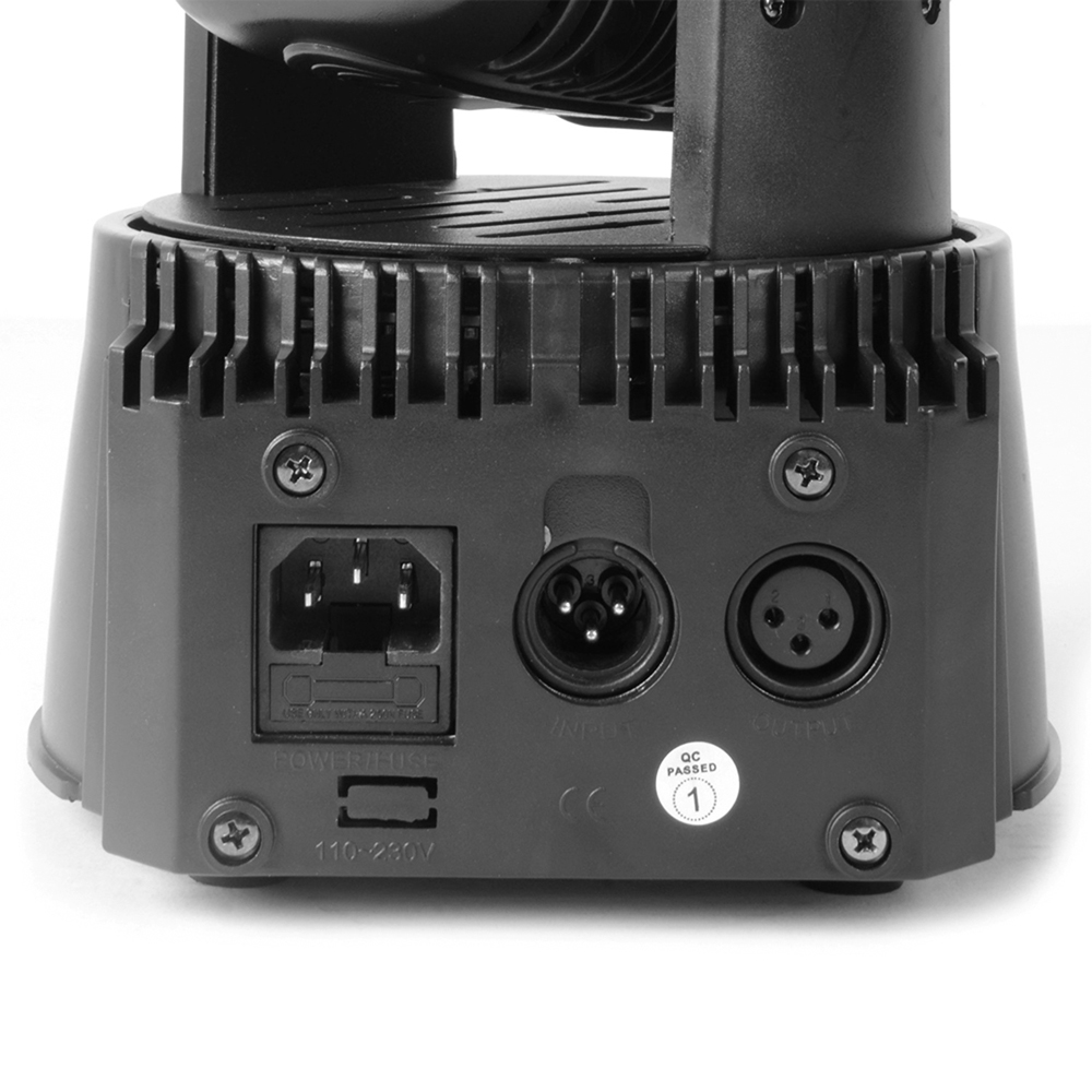 Pair of Moving Head Stage Lights DJ Disco RGB LED Wash Effect Lighting