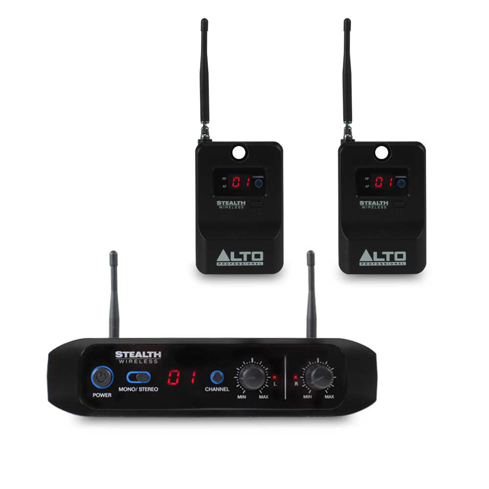 Alto Stealth Wireless System Transmitter Receiver Connection Pack eBay