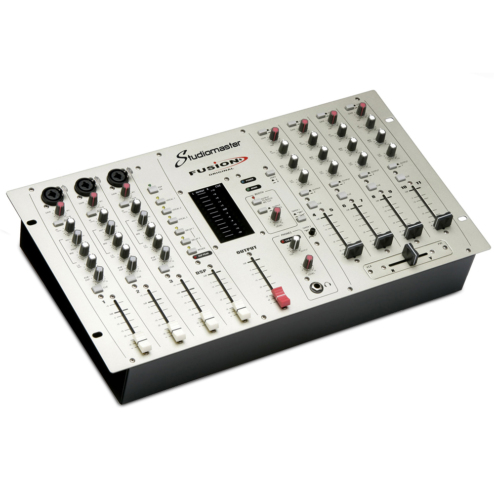 Studiomaster Fusion+ Professional Sound Booth Controller Club Live DJ