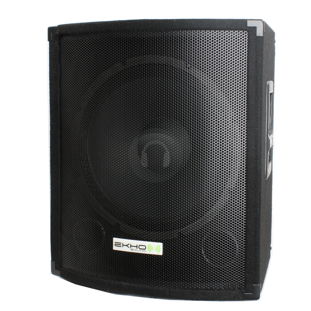 Pair Ekho Sub20 Passive Bass Bins and Jack Leads 1000W eBay