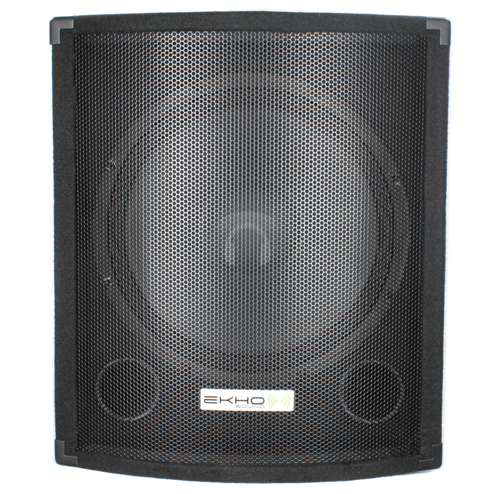 Pair Ekho Sub20 Passive Bass Bins and Jack Leads 1000W eBay