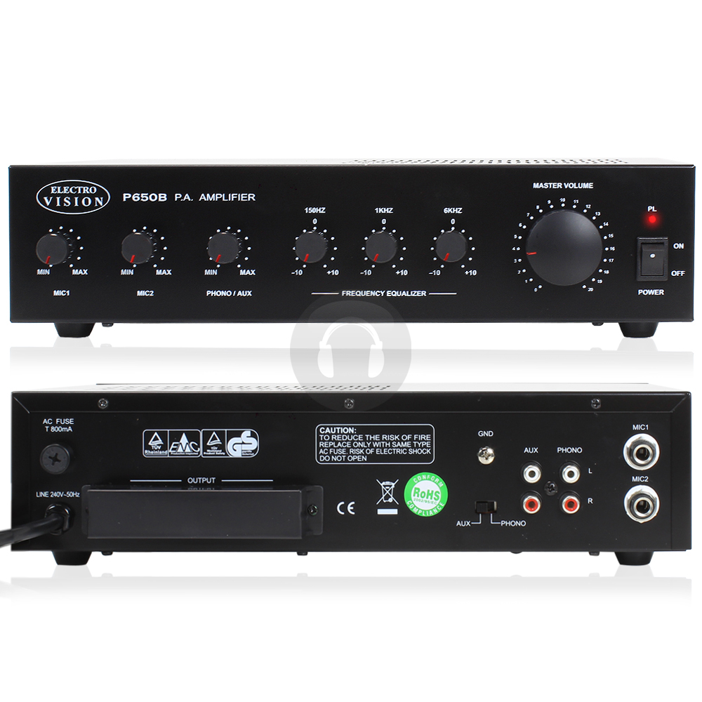 Eagle 30W RMS Professional Mixer Amplifier Background Music Sound