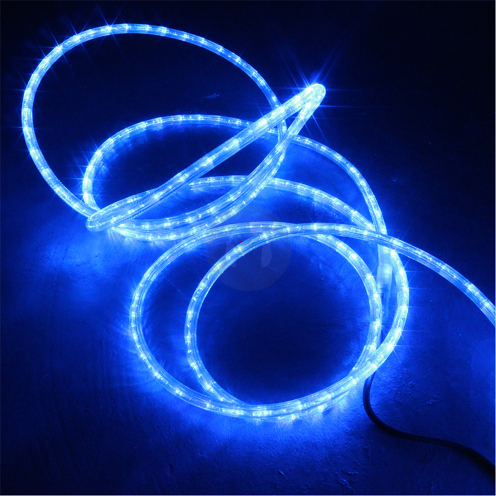 48M BLUE LED ROPE LIGHT STATIC CHASING TUBE OUTDOOR CHRISTMAS DECKING