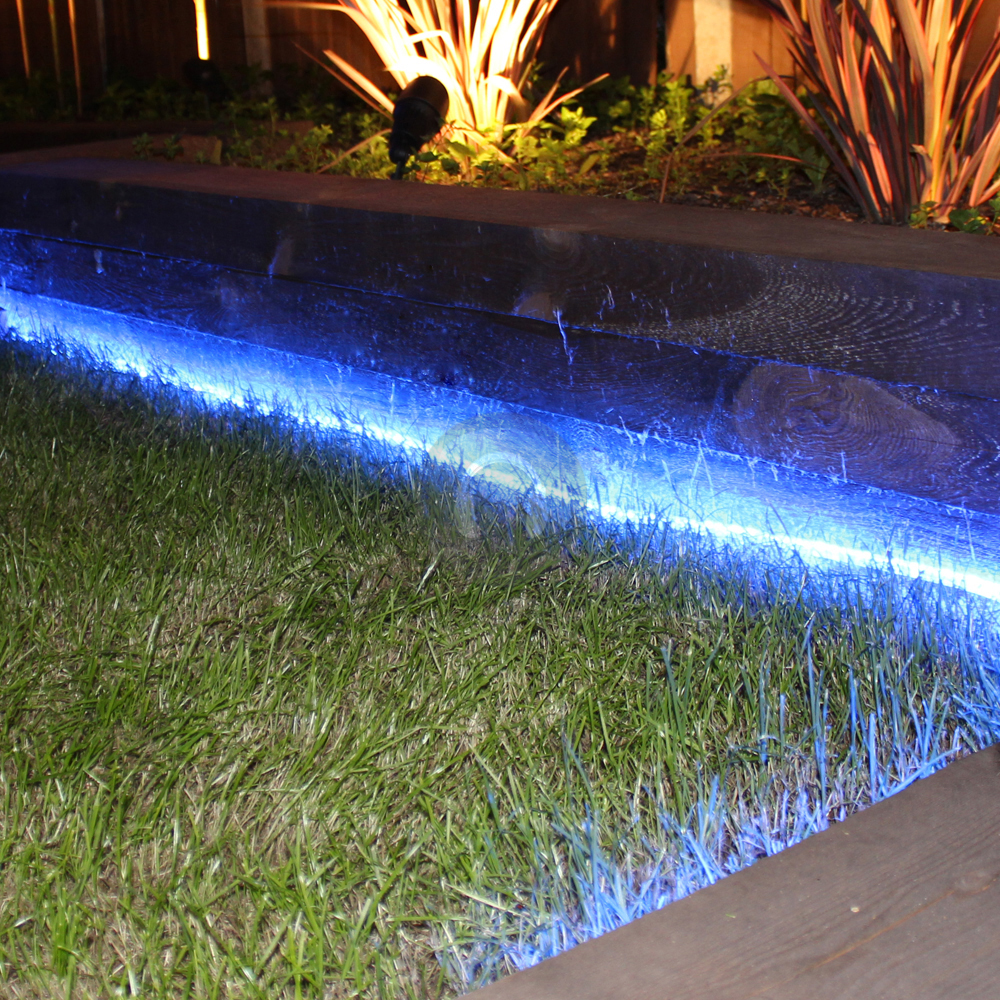 48M BLUE LED ROPE LIGHT STATIC CHASING TUBE OUTDOOR CHRISTMAS DECKING