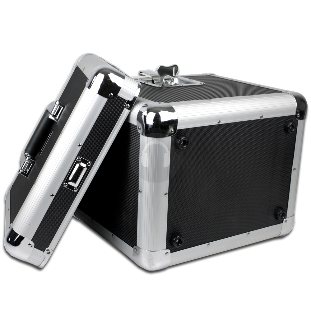 2x 12" Inch Vinyl Record Flight Cases 70 Records Vinyls LP Travel