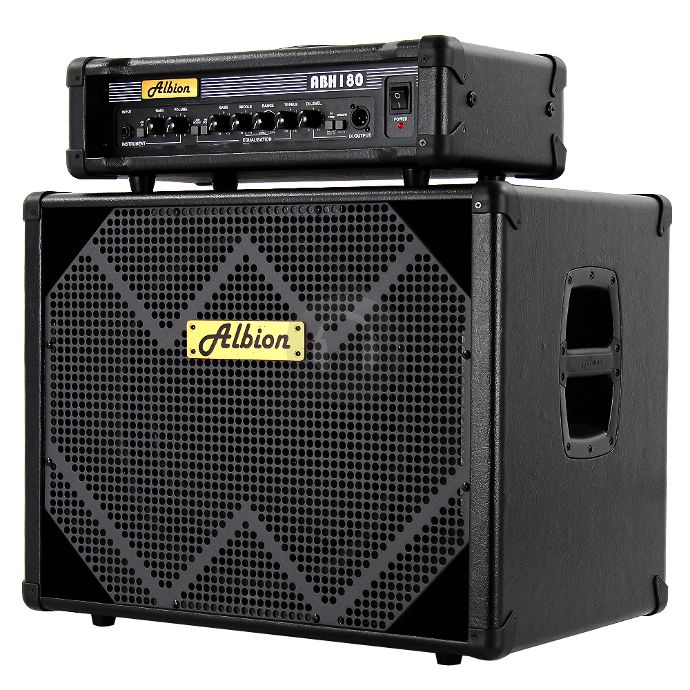 Albion 180W Bass Guitar Amp Head + 15 Inch Speaker Essex eBay