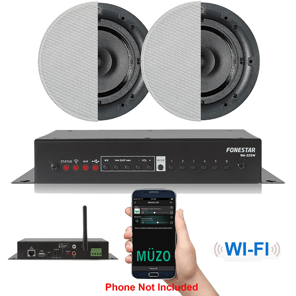 Wifi Ceiling Speaker System Home Audio System