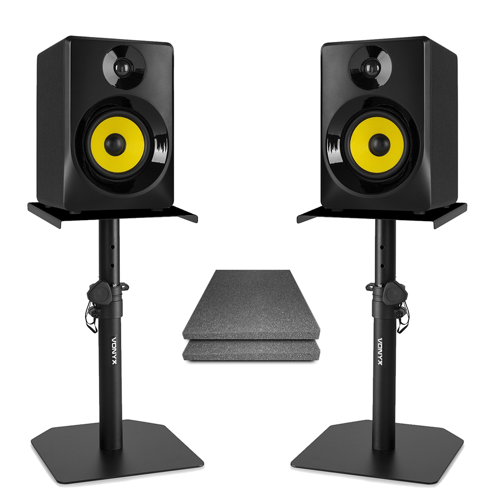 Home Studio Speakers with Desktop Stands Vonyx SMN30B