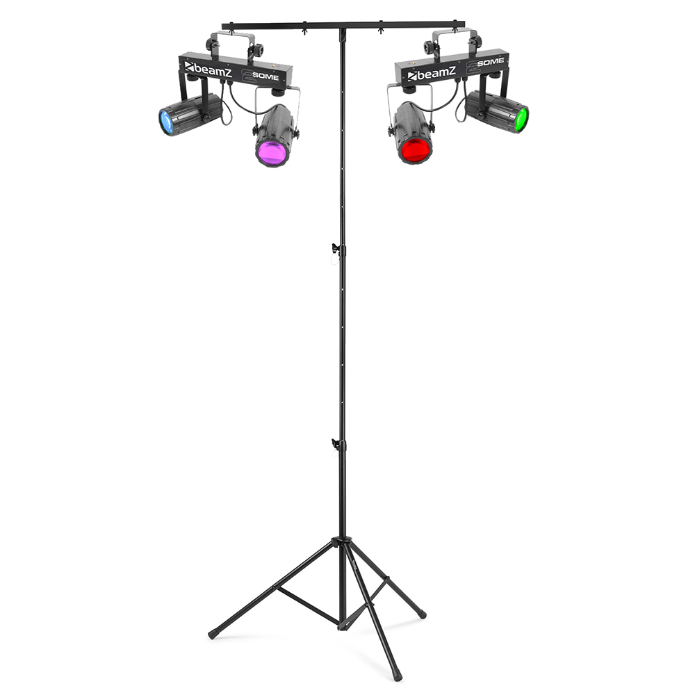 BeamZ 2Some Moonflower LED Disco Party Light & Stand